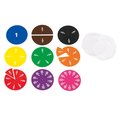 Edx Education Fraction Circles, 51 Pieces 19035